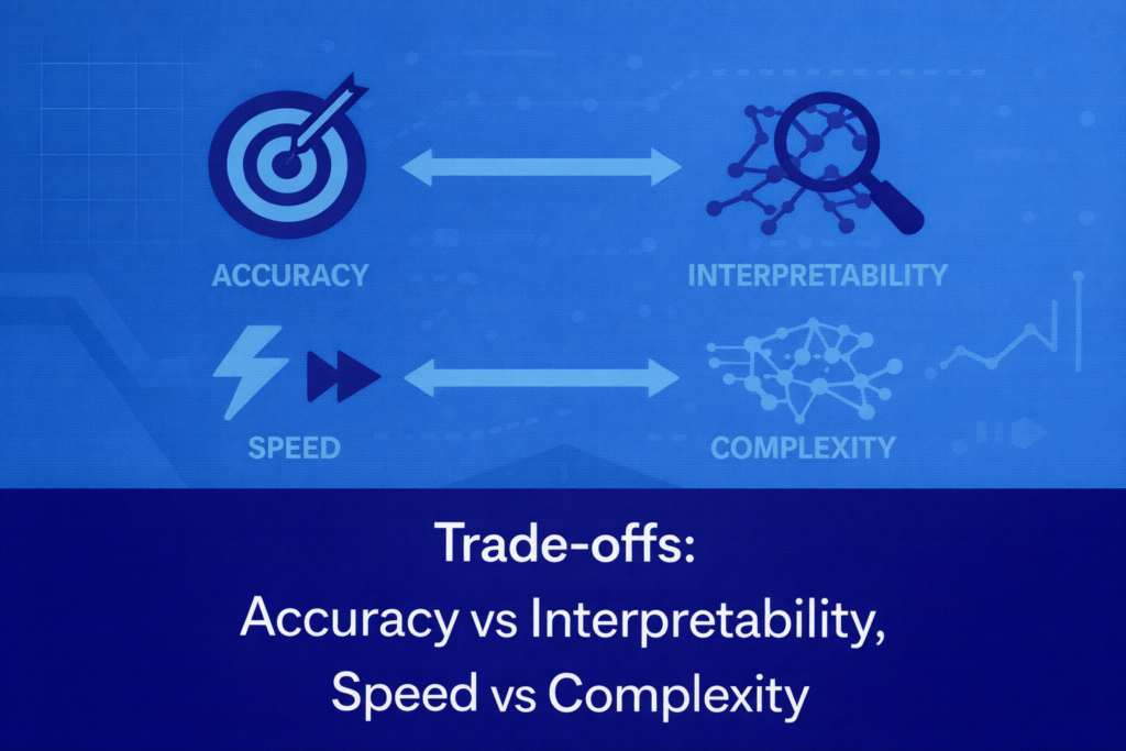 Trade-offs in AI Model Design: Accuracy vs Interpretability, Speed vs ...